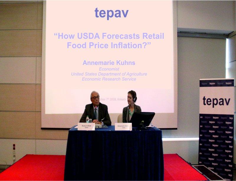 Annemarie Kuhns, an Economist in the United States Department of Agriculture Economic Research Service Discussed Forecast Methods Used in Retail Food Price Inflation
