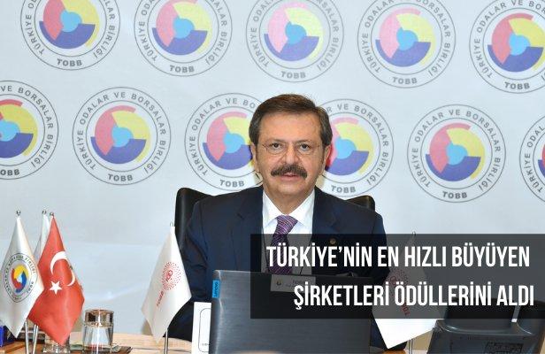 Türkiye’nin En Hızlı Büyüyen Şirketleri Ödüllerini Aldı