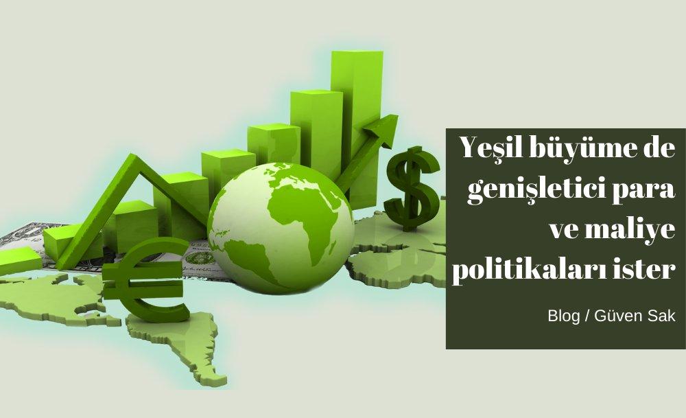 Yeşil büyüme de genişletici para ve maliye politikaları ister