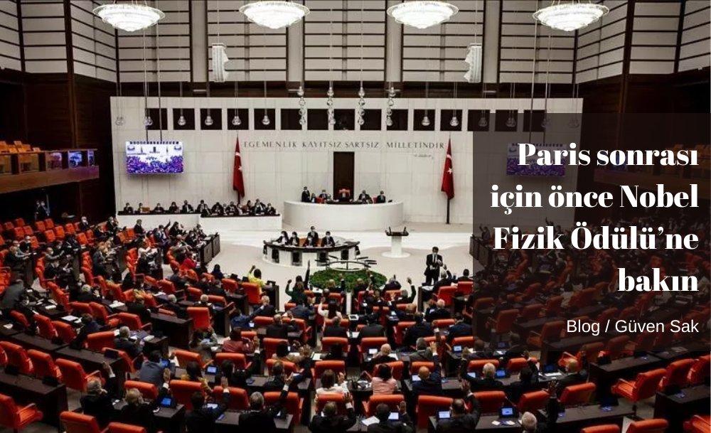 Paris sonrası için önce Nobel Fizik Ödülü’ne bakın