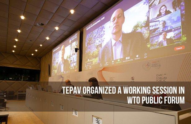 TEPAV organized a Working Session in WTO Public Forum 