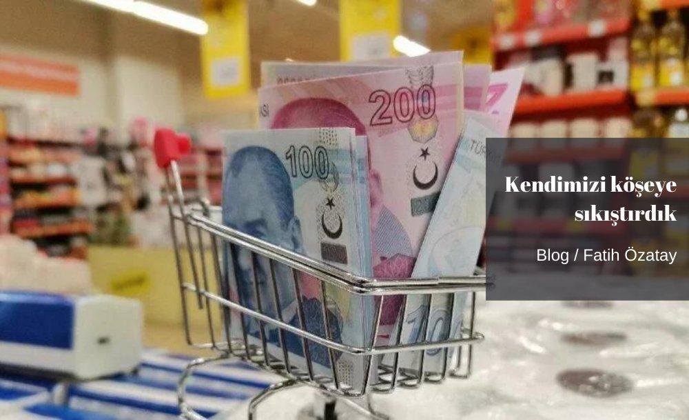 Kendimizi köşeye sıkıştırdık