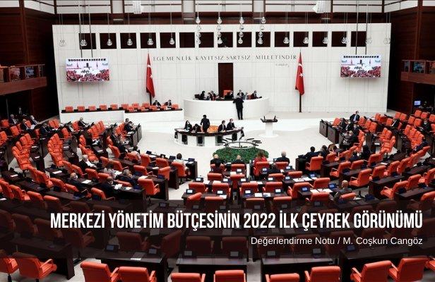 Merkezi yönetim bütçesinin 2022 ilk çeyrek görünümü