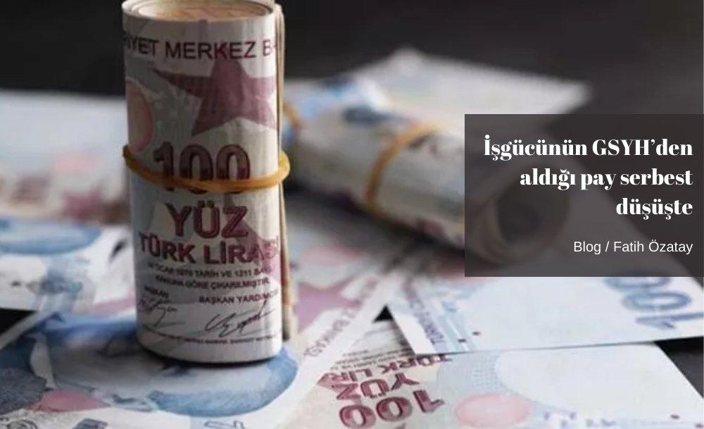 İşgücünün GSYH’den aldığı pay serbest düşüşte