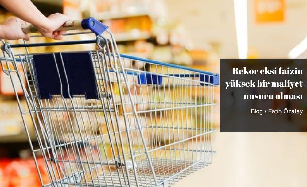 Rekor eksi faizin yüksek bir maliyet unsuru olması