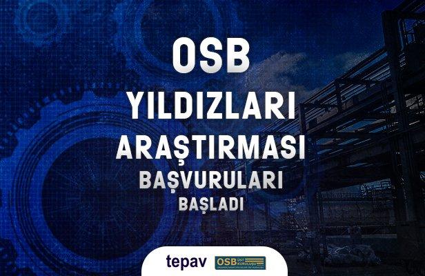 Türkiye’nin Üreten Gücü Organize Sanayi Bölgelerinin Yıldız Firmaları Aranıyor