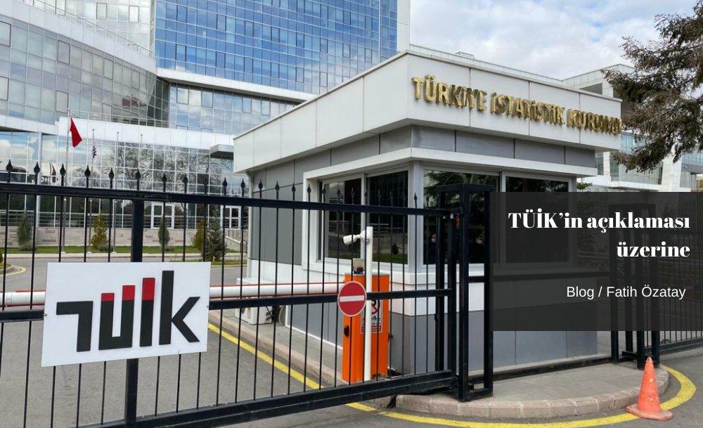 TÜİK’in açıklaması üzerine