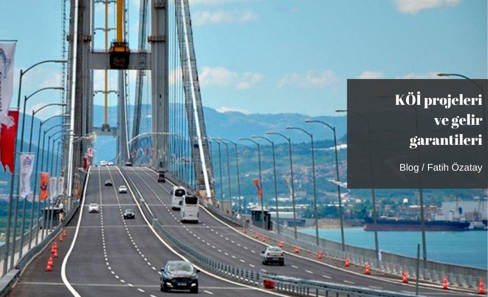 KÖİ projeleri ve gelir garantileri