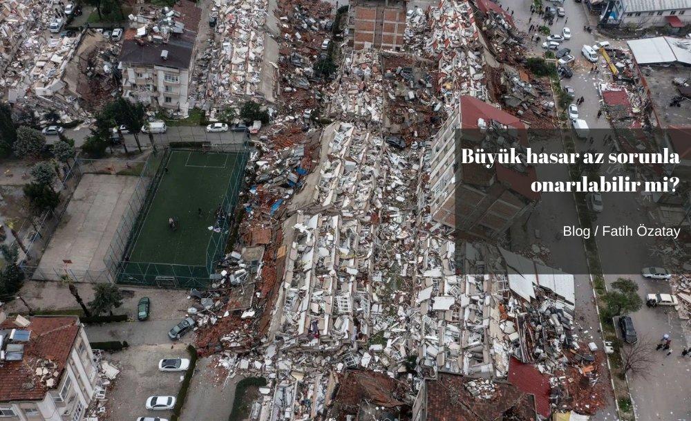 Büyük hasar az sorunla onarılabilir mi?