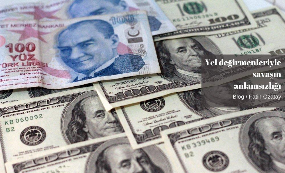 Yel değirmenleriyle savaşın anlamsızlığı