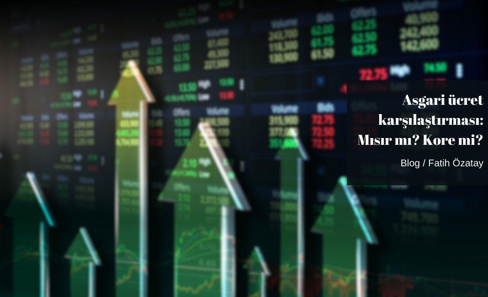 Asgari ücret karşılaştırması: Mısır mı? Kore mi?
