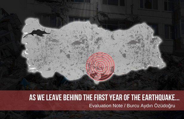As we leave behind the first year of the earthquake...