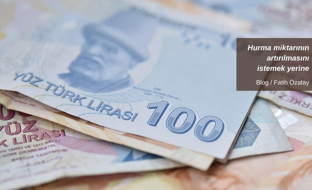Hurma miktarının artırılmasını istemek yerine