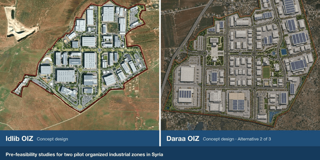 TEPAV's pre-feasibility reports on Syria's Idlib and Daraa are out